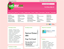 Tablet Screenshot of horoskop.objav.sk